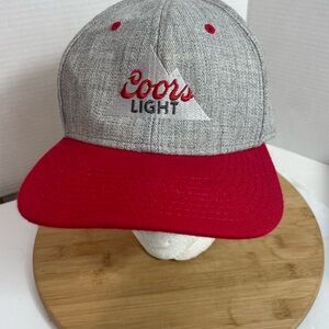 Coors Light Beer Adjustable Snapback Hat Cap OTTO Wool Blend OSFM